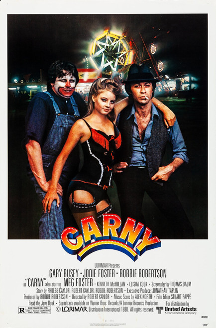 Carny (1980)_2 Movie Film Poster Canvas iconic design
