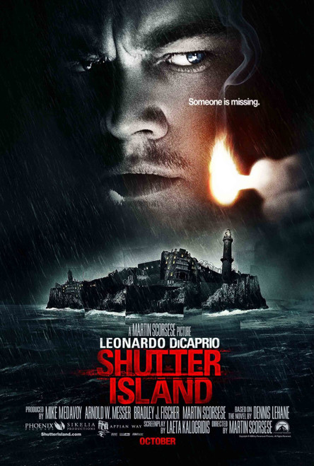 Shutter Island (2010)_1 Poster Canvas Movie Film Print A0 A1 A2 A3 A4 A5 A6 Art