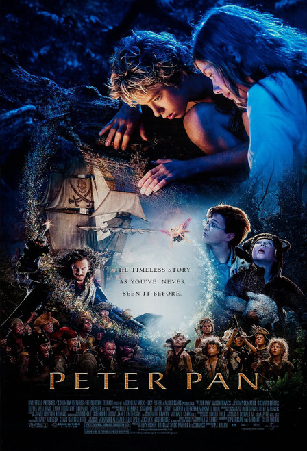 Peter Pan (2003)_2 Poster Canvas Movie Film Print A0 A1 A2 A3 A4 A5 A6 Art Wall