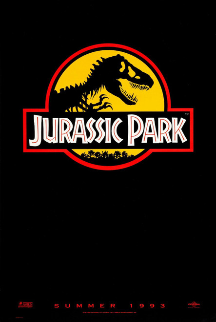Jurassic Park (1993)_1 Poster Canvas Movie Film Print A0 A1 A2 A3 A4 A5 A6 Art W