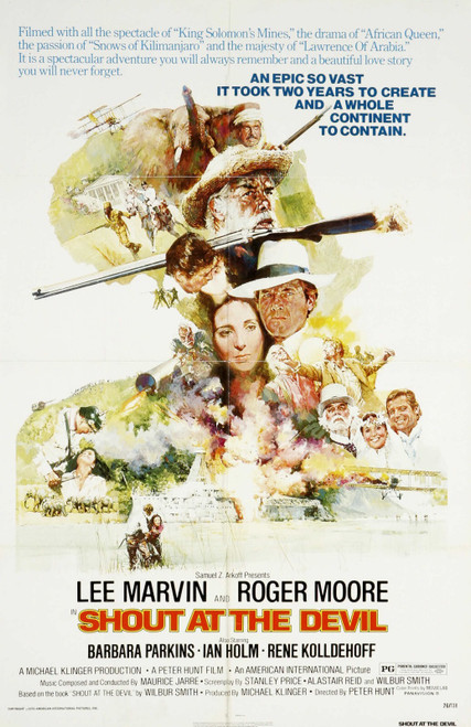 Shout at the Devil (1976)_1 Poster Canvas Movie Film Print A0 A1 A2 A3 A4 A5 A6