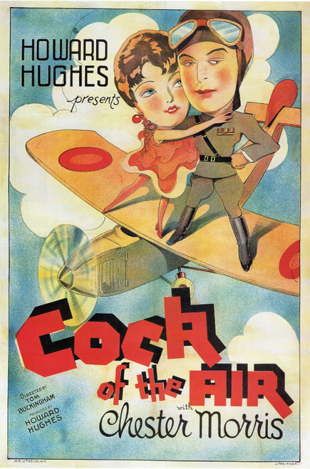 Cock Of The Air-1932 Poster Canvas Movie Film Print A0 A1 A2 A3 A4 A5 A6 Art Wal