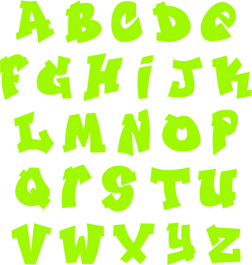 FRESH FONT Poster Canvas Movie Film Print A0 A1 A2 A3 A4 A5 A6 Art Wall Decorati