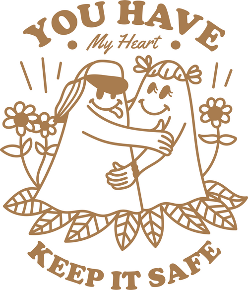 You Have My Heart Keep it Safe Poster Canvas Movie Film Print A0 A1 A2 A3 A4 A5