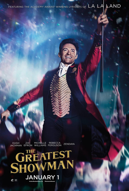 The Greatest Showman (2017)_4 Poster Canvas Movie Film Print A0 A1 A2 A3 A4 A5 A