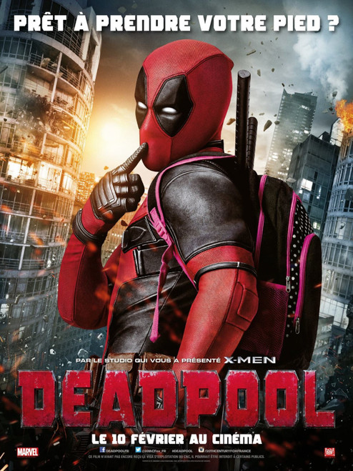 Deadpool (2016)_14 Movie Film Poster Canvas iconic design