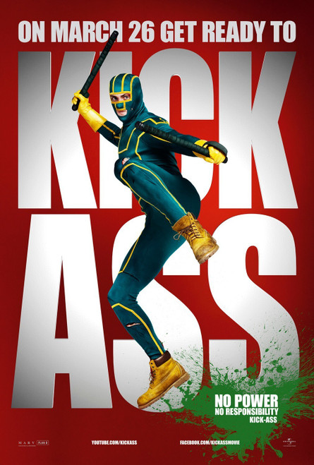 Kick-Ass (2010)_22 Poster Canvas Movie Film Print A0 A1 A2 A3 A4 A5 A6 Art Wall