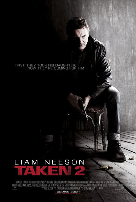 Taken 2 (2012)_2 Poster Canvas Movie Film Print A0 A1 A2 A3 A4 A5 A6 Art Wall De