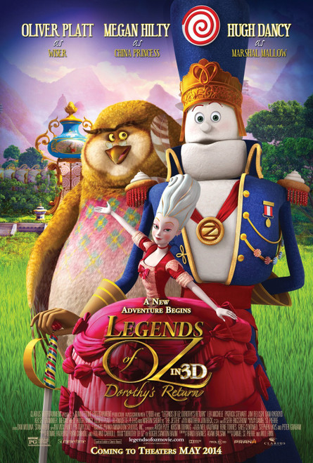 Legends of Oz_ Dorothy_s Return (2014)_4 Poster Canvas Movie Film Print A0 A1 A2