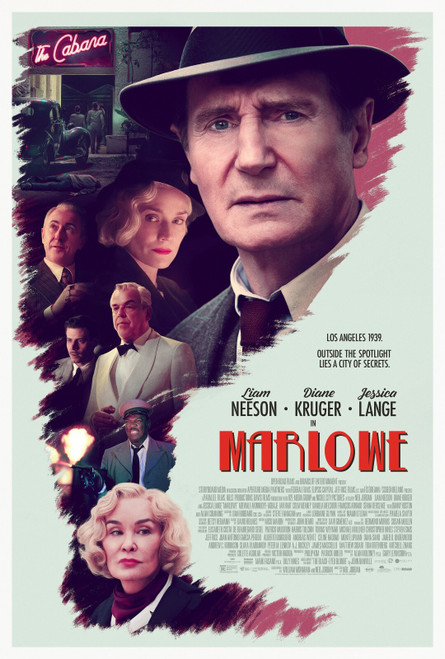 Marlowe (2023)_0 Poster Canvas Movie Film Print A0 A1 A2 A3 A4 A5 A6 Art Wall De