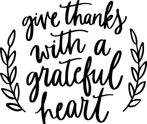 give_thanks_with_grateful_heart Poster Canvas Movie Film Print A0 A1 A2 A3 A4 A5