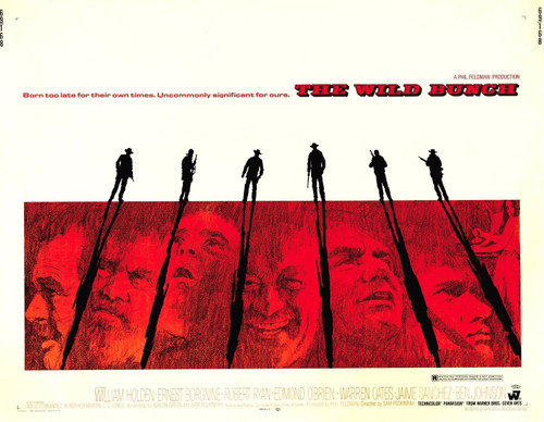 The Wild Bunch (1969)_2 Poster Canvas Movie Film Print A0 A1 A2 A3 A4 A5 A6 Art