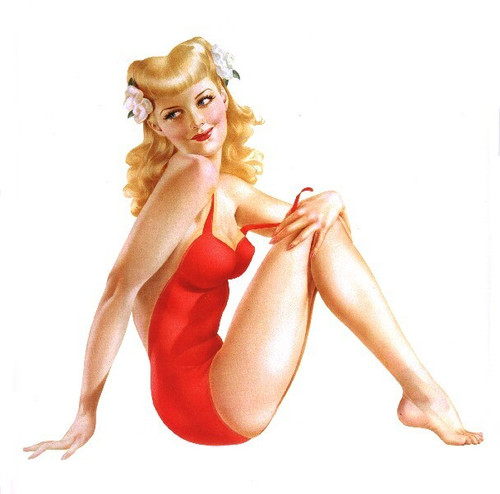 Alberto_Vargas_Pin-Up_Art_444 Art Gallery Poster Canvas Print Wall Decoration A0