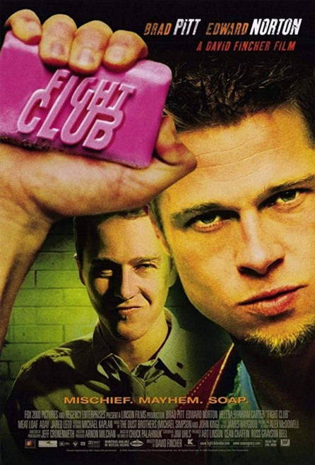 Fight Club Poster Canvas Movie Film Print A0 A1 A2 A3 A4 A5 A6 Art Wall Decorati