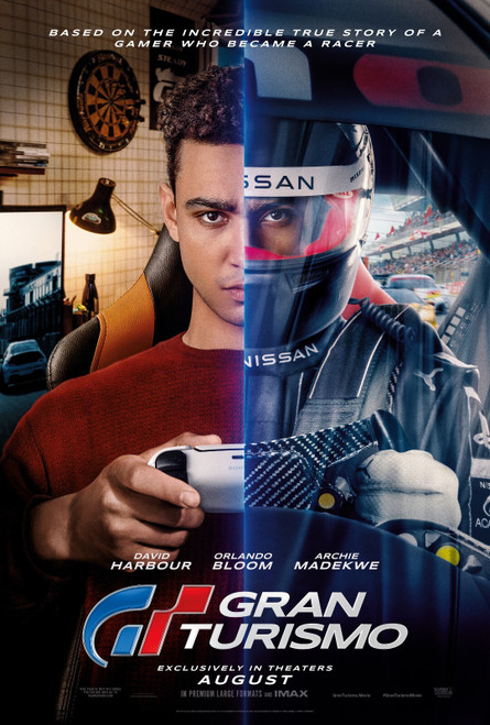 Gran Turismo (2023)_4 Movie Film Poster Canvas iconic design