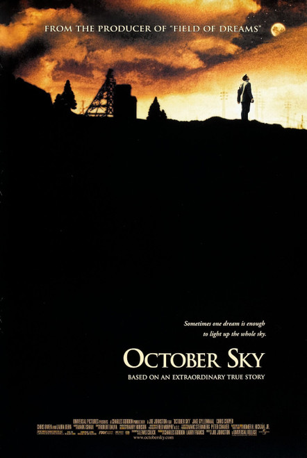 October Sky (1999)_1 Poster Canvas Movie Film Print A0 A1 A2 A3 A4 A5 A6 Art Wal