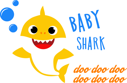 Baby Shark Boy Poster Canvas Movie Film Print A0 A1 A2 A3 A4 A5 A6 Art Wall Deco