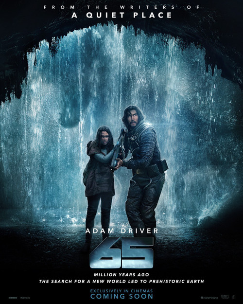 65 (2023)_2 Movie Film Poster Canvas iconic design