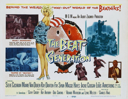The Beat Generation (1959)_2 Poster Canvas Movie Film Print A0 A1 A2 A3 A4 A5 A6
