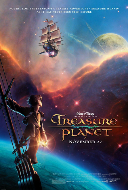 Treasure Planet (2002)_1 Poster Canvas Movie Film Print A0 A1 A2 A3 A4 A5 A6 Art