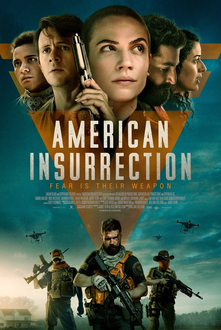 American Insurrection (2021)_1 Movie Film Poster Canvas iconic design