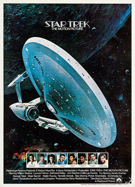 Star Trek_ The Motion Picture (1979)_2 Poster Canvas Movie Film Print A0 A1 A2 A