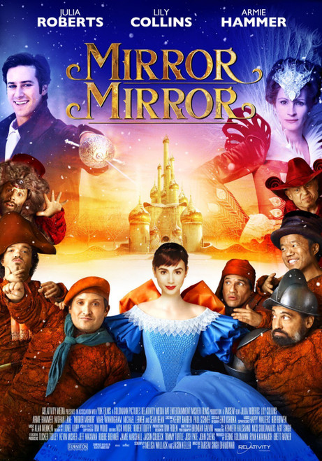 Mirror, Mirror (2012)_6 Poster Canvas Movie Film Print A0 A1 A2 A3 A4 A5 A6 Art