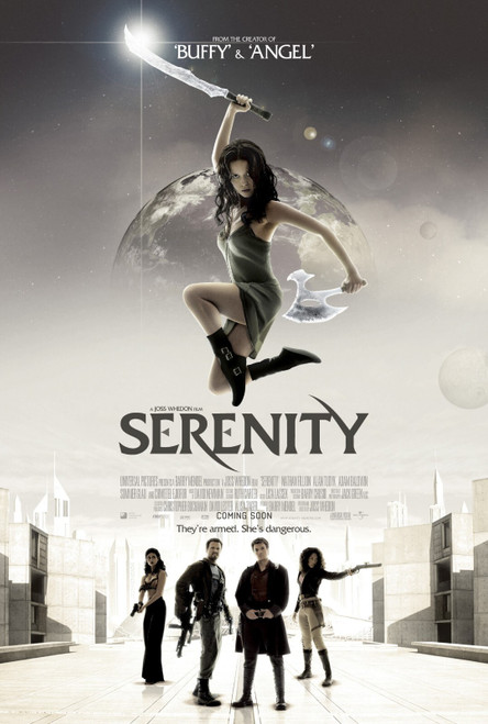Serenity (2005)_3 Poster Canvas Movie Film Print A0 A1 A2 A3 A4 A5 A6 Art Wall D