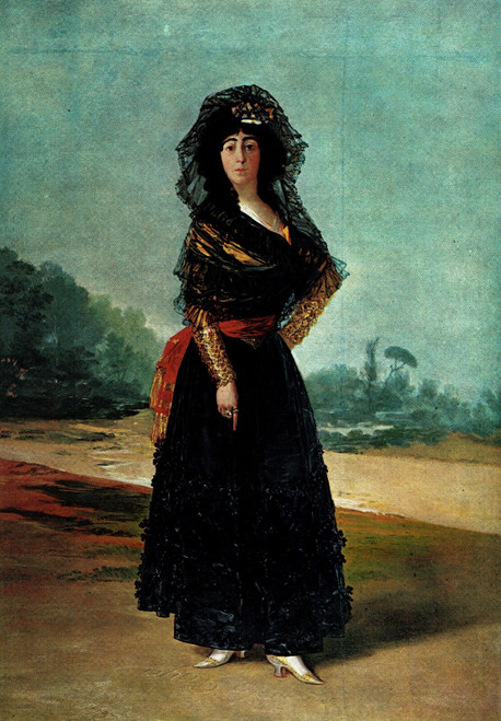 Goya- The Duchess of Alba 1797 Poster Canvas Movie Film Print A0 A1 A2 A3 A4 A5