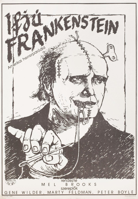 young frankenstein 3 Poster Canvas Movie Film Print A0 A1 A2 A3 A4 A5 A6 Art Wal