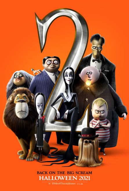The Addams Family 2 (2021)_2 Poster Canvas Movie Film Print A0 A1 A2 A3 A4 A5 A6