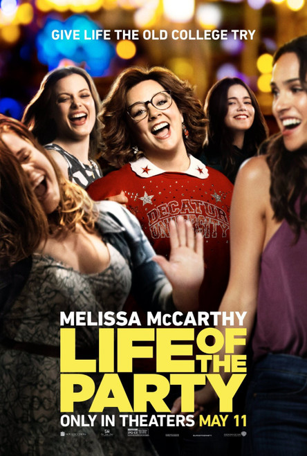 Life of the Party (2018)_2 Poster Canvas Movie Film Print A0 A1 A2 A3 A4 A5 A6 A