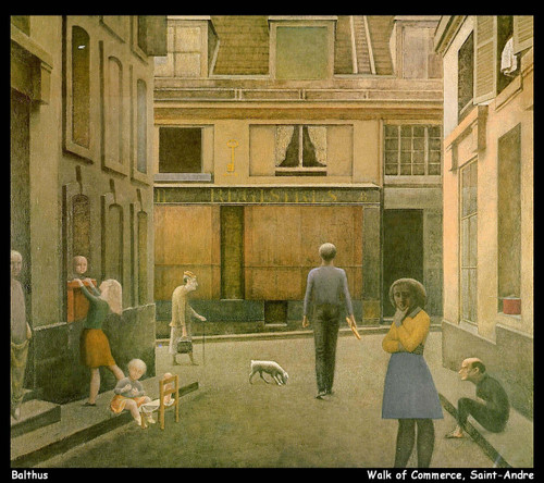 balthus---walk-of-commerce-saint-andre_11182599146_o(1) Poster Canvas Movie Film