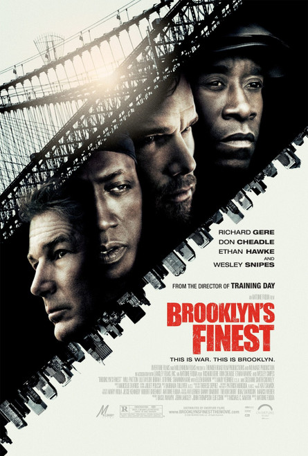 Brooklyn_s Finest (2010)_1 Movie Film Poster Canvas iconic design