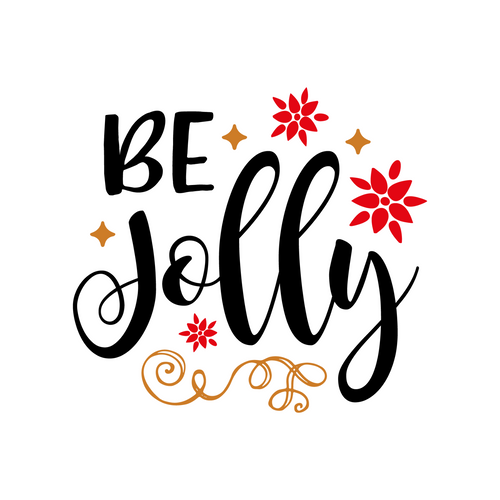Be Jolly Poster Made to Order Canvas Print A0 A1 A2 A3 A4 A5 A6 Art Wall Decorat