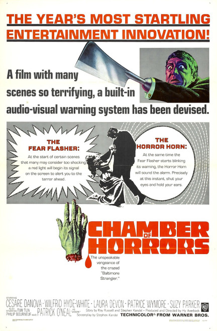 Chamber Of Horrors 1966 01 Poster Canvas Movie Film Print A0 A1 A2 A3 A4 A5 A6 A