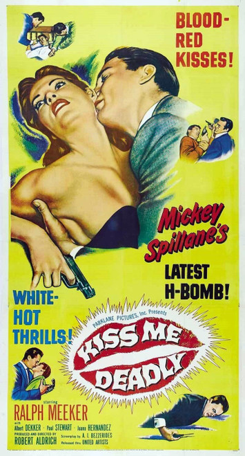 Kiss Me Deadly (1955)_1 Poster Canvas Movie Film Print A0 A1 A2 A3 A4 A5 A6 Art