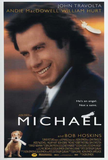 Michael (1996)_2 Poster Canvas Movie Film Print A0 A1 A2 A3 A4 A5 A6 Art Wall De