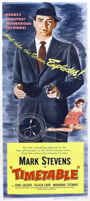 Time Table (1956)_0 Poster Canvas Movie Film Print A0 A1 A2 A3 A4 A5 A6 Art Wall