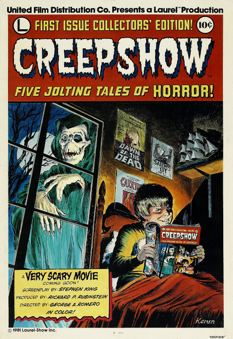 Creepshow 02 Poster Canvas Print Art Painting Decor Reprint wall A0 A1 A2 A3 A4