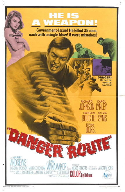 Danger Route 01 Poster Canvas Print Art Painting Decor Reprint wall A0 A1 A2 A3