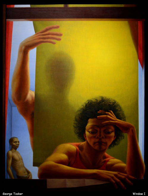 george-tooker---window-i--jpb_15373788367_o(1) Poster Canvas Movie Film Print A0