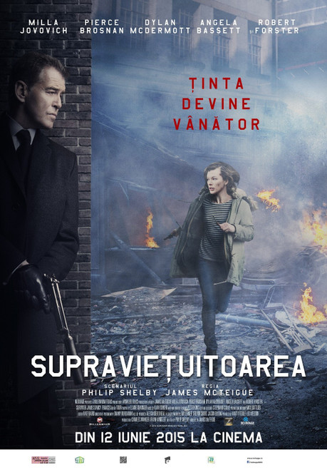 Survivor (2015)_5 Poster Canvas Movie Film Print A0 A1 A2 A3 A4 A5 A6 Art Wall D