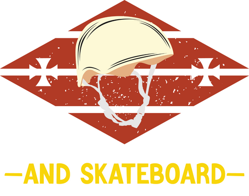 Live in Peace and Skateboard Sarcastic Poster Canvas Print A0 A1 A2 A3 A4 A5 A6