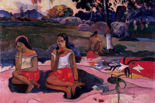 Spring of Miracles, Gauguin, 1894 Poster Canvas Movie Film Print A0 A1 A2 A3 A4