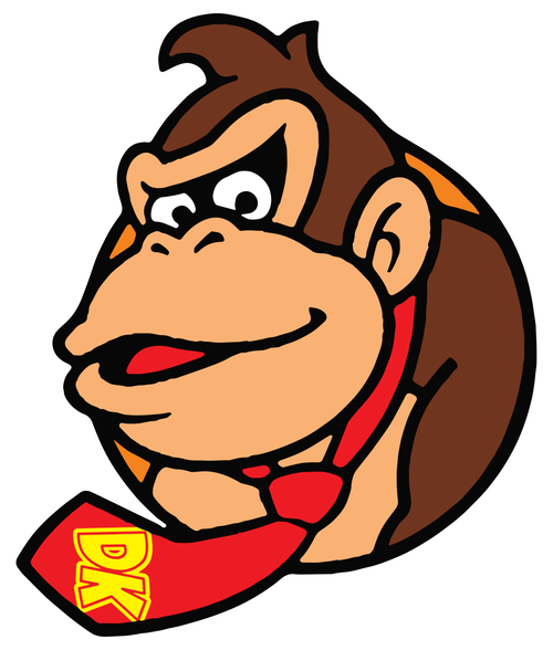 donkey-kong-11 Poster Canvas Movie Film Print A0 A1 A2 A3 A4 A5 A6 Art Wall Deco