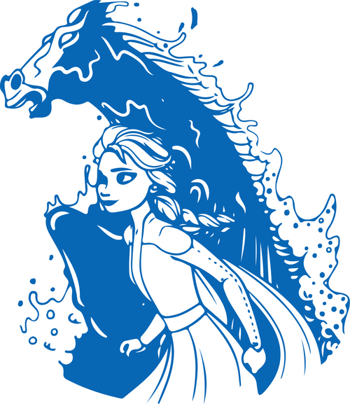 frozen22el bl Personalized Poster Canvas Print A0 A1 A2 A3 A4 A5 A6 Art Wall Dec