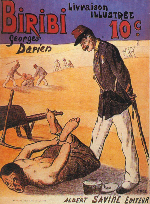 1895 Maximilien Luce Affiche pour la revue anarchiste Biribi de Georges Darien,