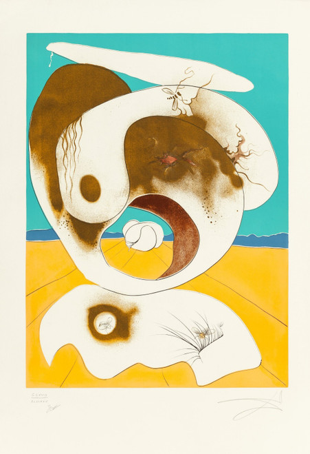 Salvador Dalí Conquest of Cosmos II 1977 Picture 4 Poster Canvas Movie Film Prin