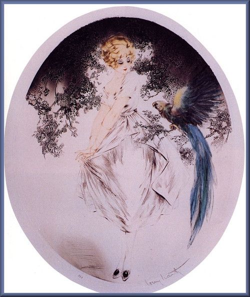 lo_louis_icart_complete_etchings_11 Poster Canvas Print Art Painting Decor Repri